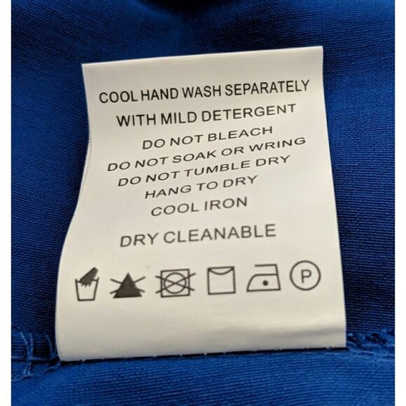 Modcloth (Liza Luxe) Inspired Entrepreneur Sheath Dress Cobalt Royal Blue 4X New - Picture 8 of 8